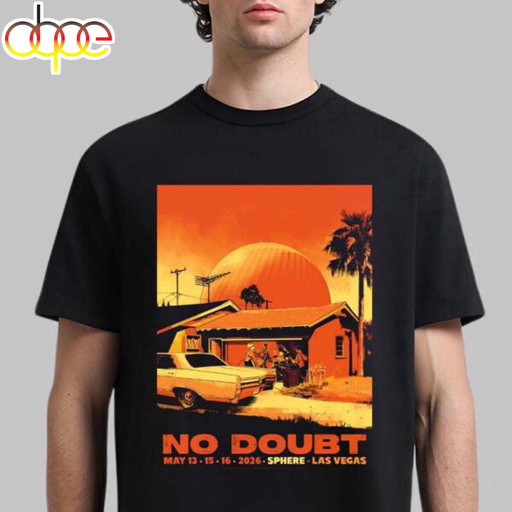 No Doubt Live At Sphere Las Vegas 2026 Unisex T-Shirt