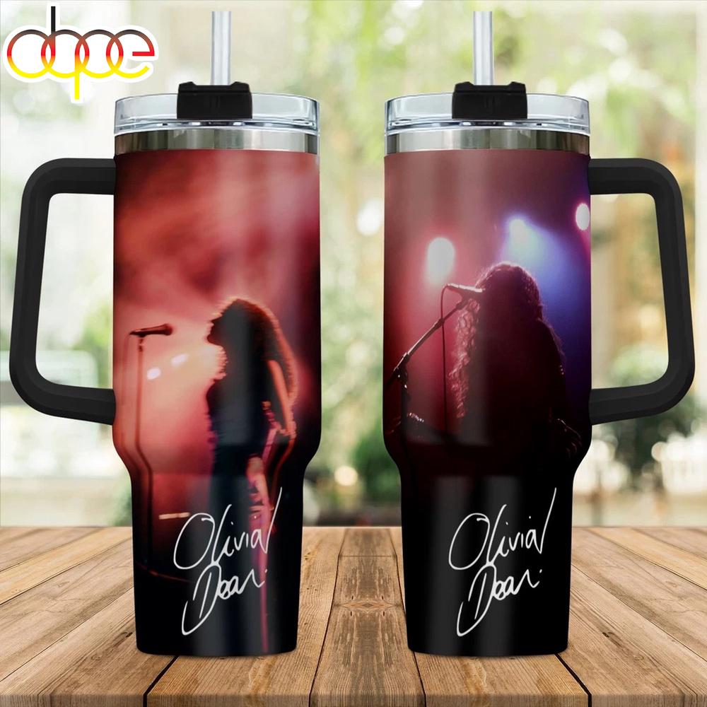 Olivia Dean Tumbler 40Oz With Handle