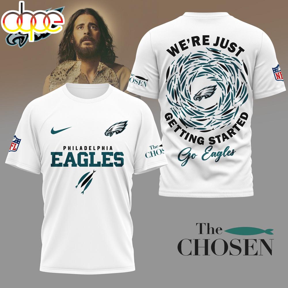 Philadelphia Eagles NFL The Chosen Fan 3D T-Shirt