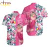 Piglet Pink Floral Hawaii Shirt
