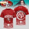 San Francisco 49ers NFL Alanis Morissette 3D T-Shirt San Francisco 49ers NFL Alanis Morissette 3D T-Shirt