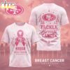 San Francisco 49ers NFL Hope Strength Support Breast Cancer 3D T-Shirt San Francisco 49ers NFL Hope Strength Support Breast Cancer 3D T-Shirt