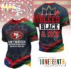 San Francisco 49ers NFL Juneteenth Freedom 3D T-Shirt San Francisco 49ers NFL Juneteenth Freedom 3D T-Shirt