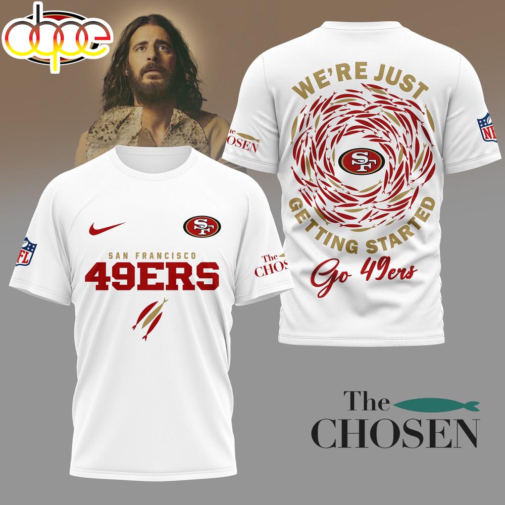 San Francisco 49ers NFL The Chosen Fan 3D T-Shirt