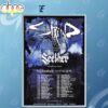 Staind 25th Anniversary Tour 2026 Poster Canvas Staind 25th Anniversary Tour 2026 Poster Canvas