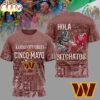 Washington Commanders NFL Hola Bitchatos Cinco De Mayo 3D T-Shirt