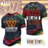 Washington Commanders NFL Juneteenth Freedom 3D T-Shirt Washington Commanders NFL Juneteenth Freedom 3D T-Shirt