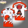 100th Nfl Cleveland Browns For Football Fan 3D Polo Shirt 100th Nfl Cleveland Browns For Football Fan 3D Polo Shirt