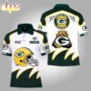 100th Nfl Green Bay Packers 3D Polo Shirt