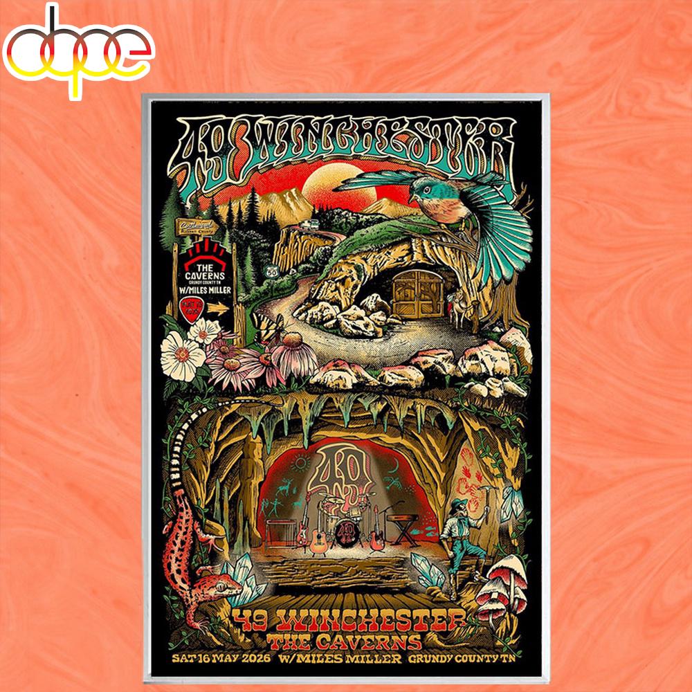 49 Winchester May 16 2026 The Caverns Pelham Poster Canvas