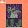 Big Gigantic Tour 2026 Poster Canvas