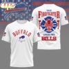 Buffalo Bills NFL Firefighter Tribute 3D T-Shirt