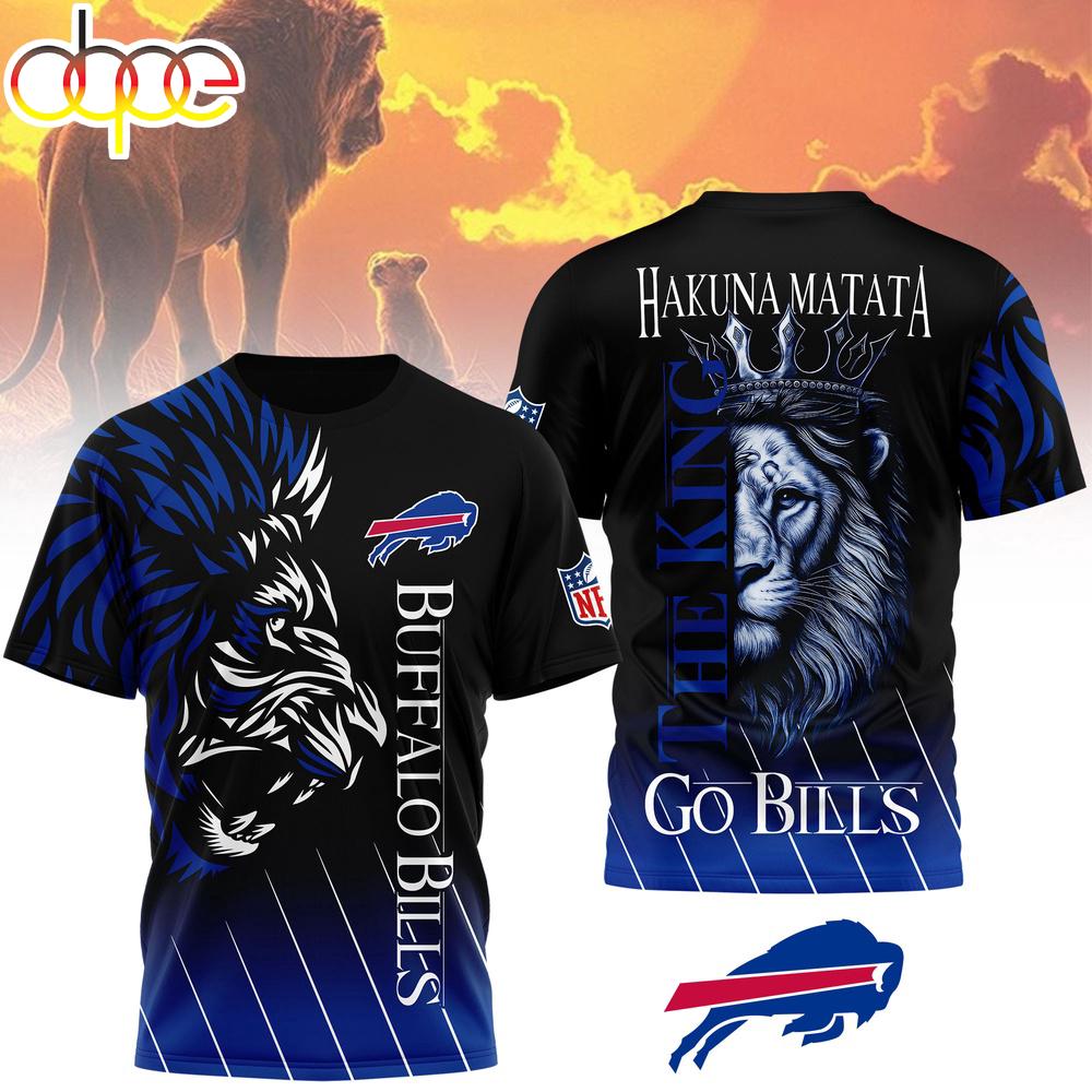 Buffalo Bills NFL The Lion King Fan 3D T-Shirt Buffalo Bills NFL The Lion King Fan 3D T-Shirt