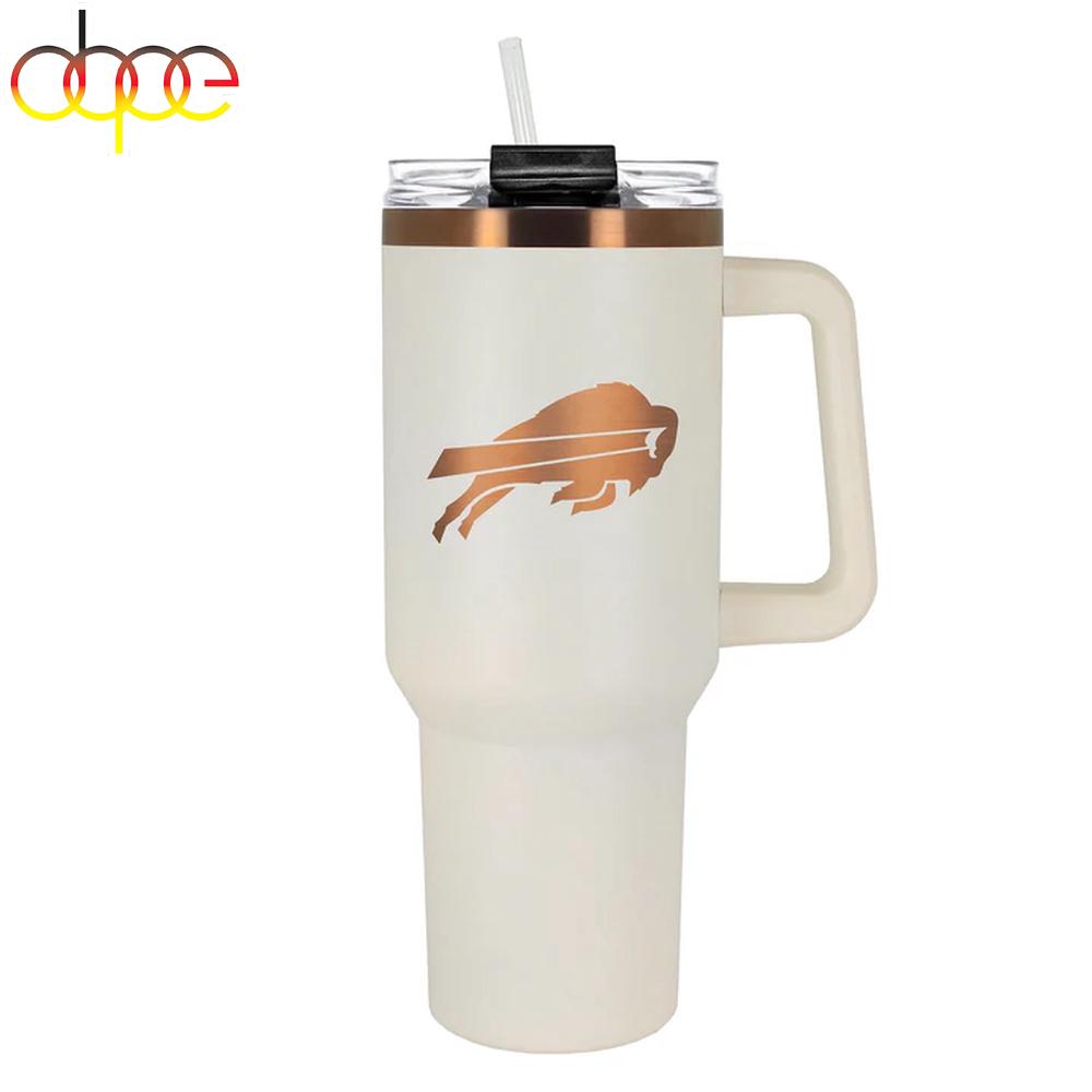 Buffalo Bills Tumbler 40Oz With Handle Buffalo Bills Tumbler 40Oz With Handle