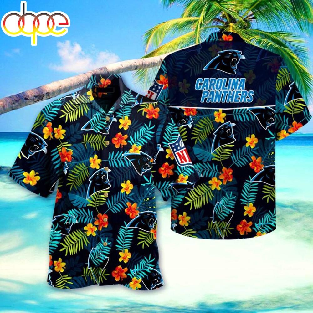 CAROLINA PANTHERS NFL Hawaiian Shirt For Fans