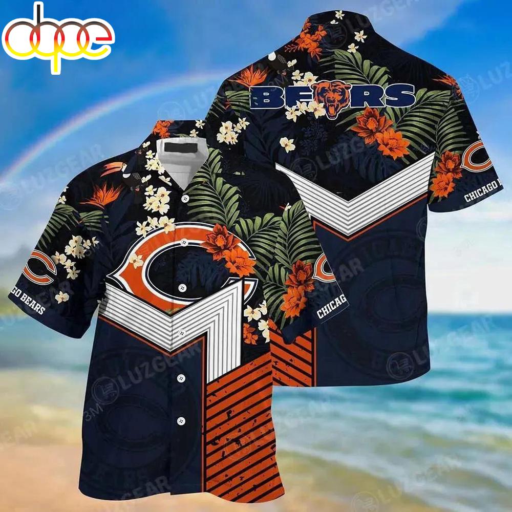 Chicago Bears Nfl Football Beach Hawaiian Shirt For Fans