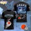 Cleveland Browns NFL Drake Ice Man 3D T-Shirt For Fans