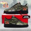 Custom Name Cincinnati Bengals NFL US Army Air Force 1 Shoes For Fans