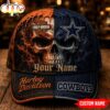 Custom Name Dallas Cowboys NFL Harley Davidson Split Skull Classic Cap