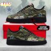 Custom Name Dallas Cowboys NFL US Army Air Force 1 Shoes For Fans