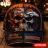 Custom Name Denver Broncos NFL Harley Davidson Split Skull Classic Cap Custom Name Denver Broncos NFL Harley Davidson Split Skull Classic Cap