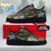 Custom Name Detroit Lions NFL US Army Air Force 1 Shoes For Fans