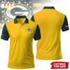 Custom Name Green Bay Packers NFL Touchdown 3D Polo Shirt
