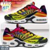 Custom Name New England Patriots NFL Pride Month Air Max Plus Shoes For Fans