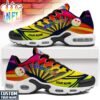 Custom Name Pittsburgh Steelers NFL Pride Month Air Max Plus Shoes For Fans