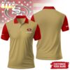 Custom Name San Francisco 49ers NFL Touchdown 3D Polo Shirt