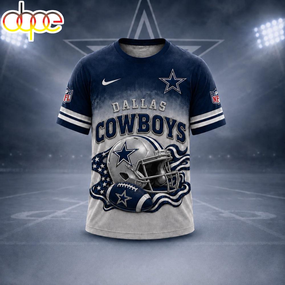 Dallas Cowboys NFL Game Day Pride 3D T-Shirt For Fans