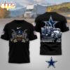 Dallas Cowboys NFL Truck Driver Burn The Midnight Oil 3D T-Shirt