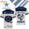 Dallas Cowboys NHL Girl Heart & Helmet 3D T-Shirt For Fans