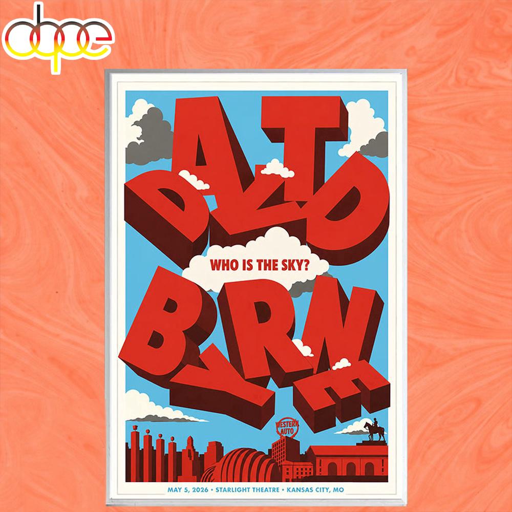David Byrne May 05 2026 Tarlight Theatre Poster Canvas