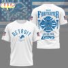 Detroit Lions NFL Firefighter Tribute 3D T-Shirt