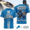 Detroit Lions NFL This Is The Way Star Wars 3D T-Shirt For Fans