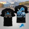 Detroit Lions NFL Truck Driver Burn The Midnight Oil 3D T-Shirt Detroit Lions NFL Truck Driver Burn The Midnight Oil 3D T-Shirt