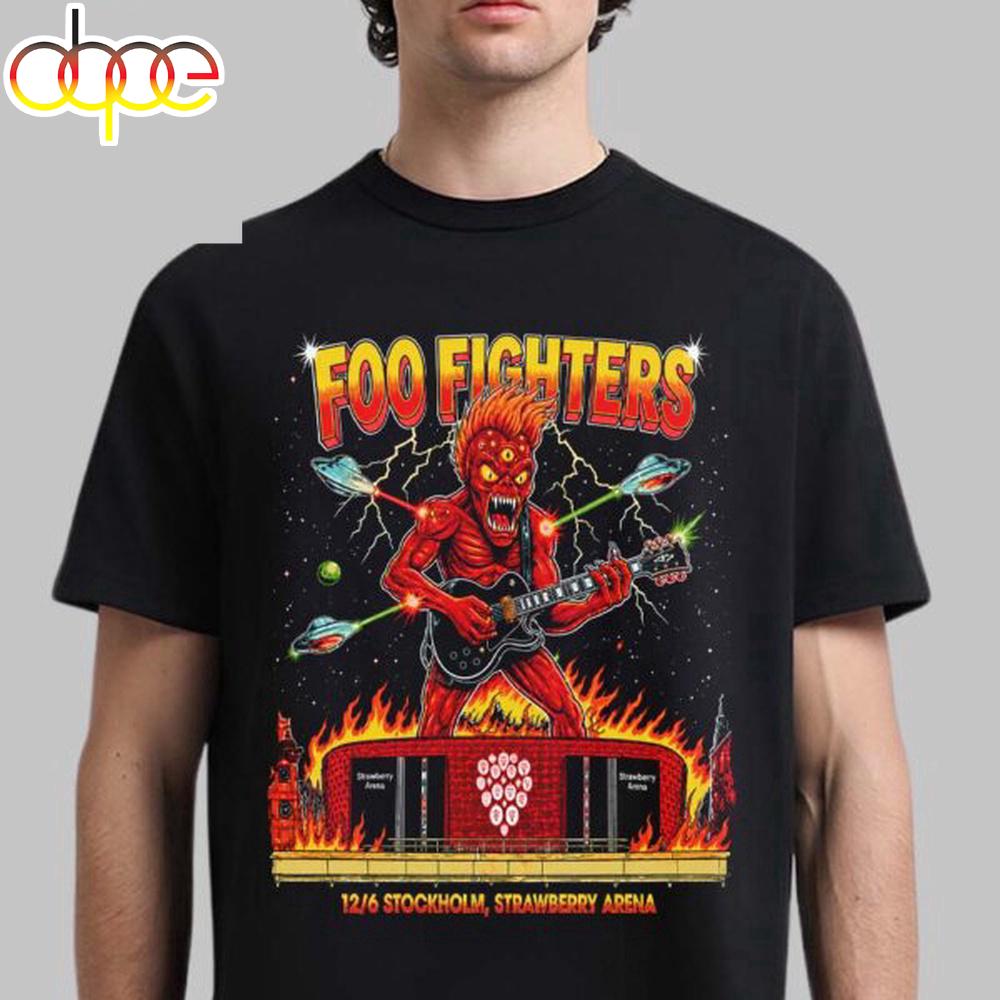 Foo Fighters Stockholm Sweden 2026 Unisex T-Shirt