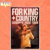 Forking And Country World Tour 2026 Poster Canvas