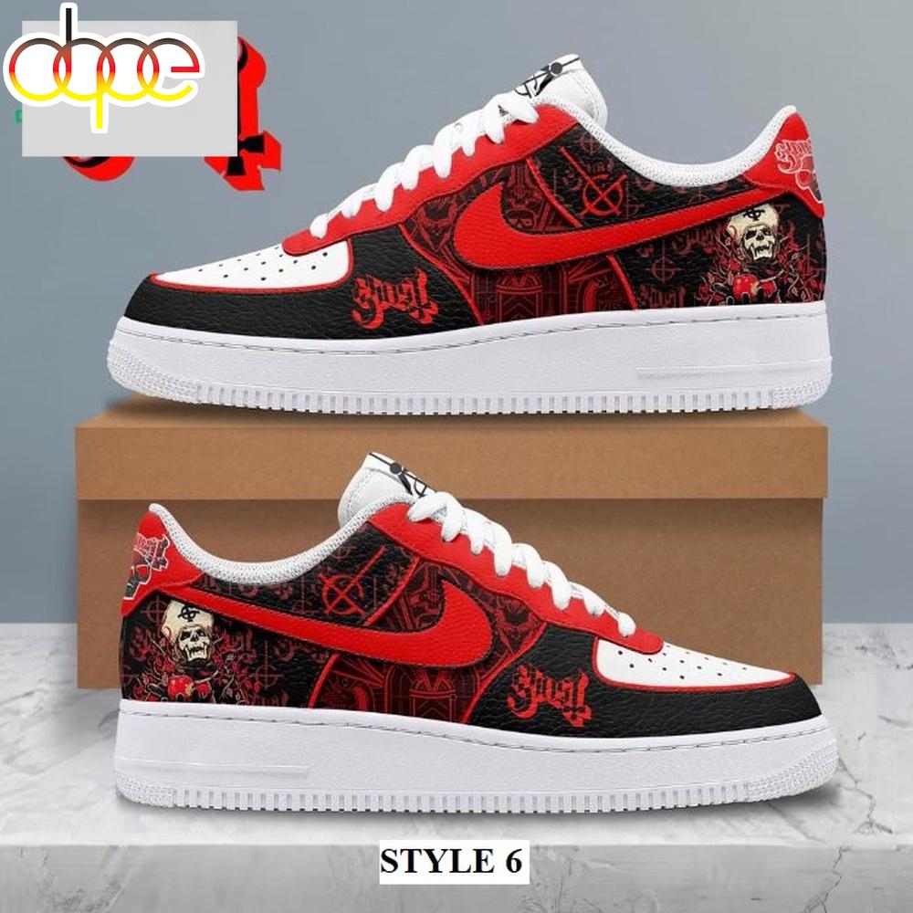 Ghost Band Music Air Force 1 Shoes Gifts For Fans