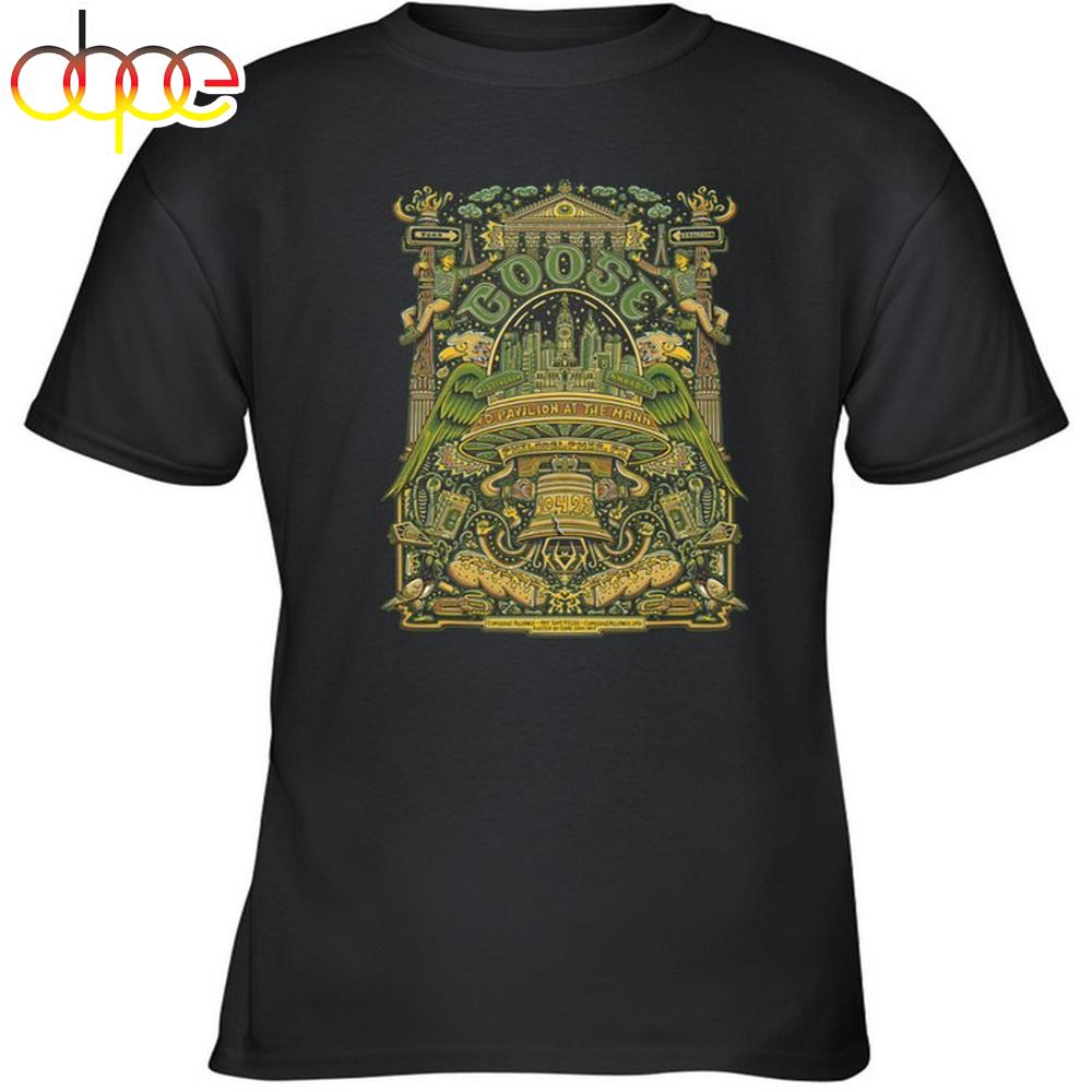 Goose Philadelphia, PA October 4 2025 Tour Unisex T-Shirt Goose Philadelphia, PA October 4 2025 Tour Unisex T-Shirt
