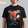 Gorillaz The Mountain Tour Summer 2026 Unisex T-Shirt