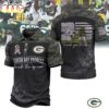 Green Bay Packers NFL Military Appreciation Polo Shirt For Fans