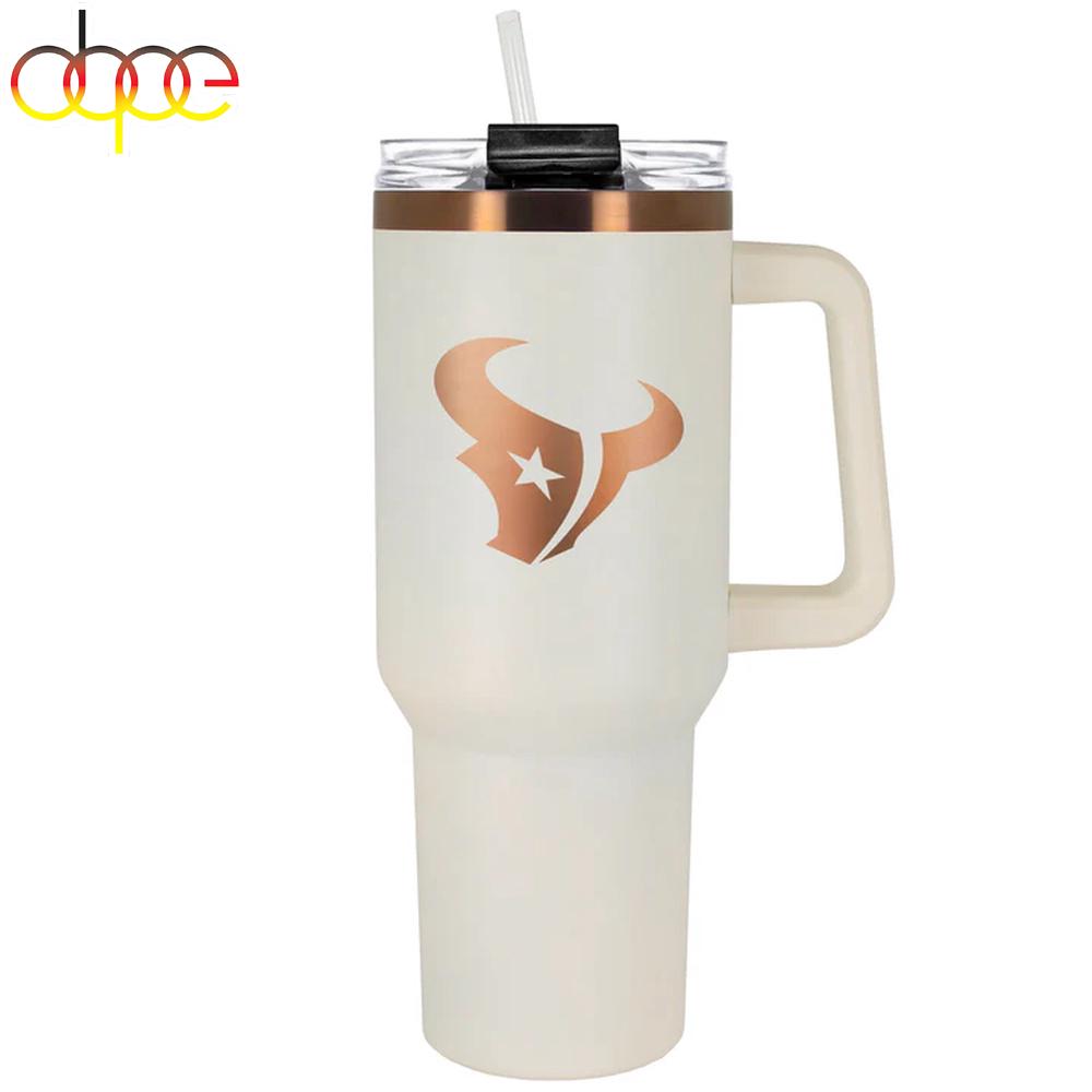 Houston Texans Tumbler 40Oz With Handle Houston Texans Tumbler 40Oz With Handle