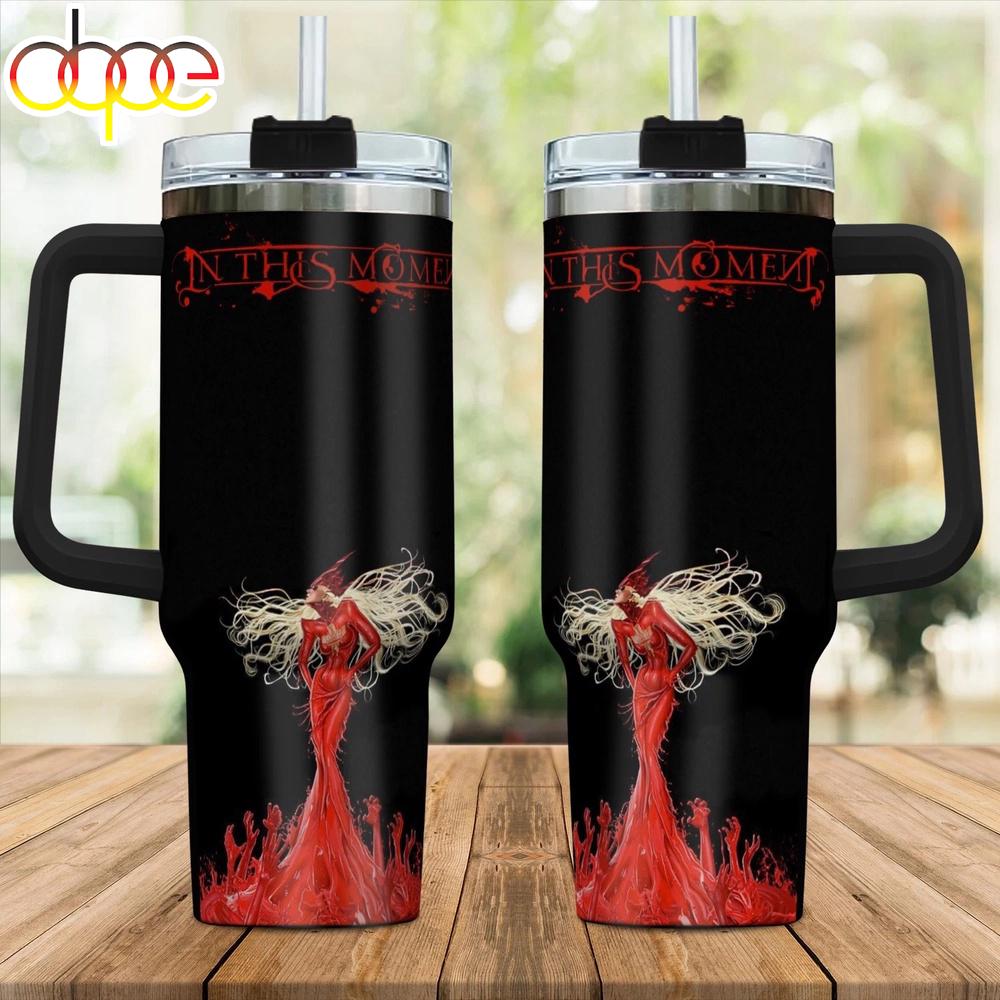 In This Moment Tumbler With Handle For Fans In This Moment Tumbler With Handle For Fans