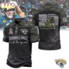Jacksonville Jaguars NFL Military Appreciation Polo Shirt For Fans