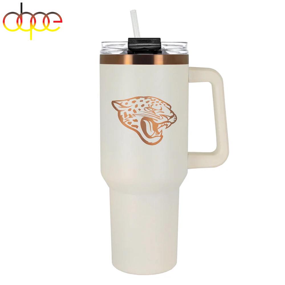 Jacksonville Jaguars Tumbler 40Oz With Handle Jacksonville Jaguars Tumbler 40Oz With Handle
