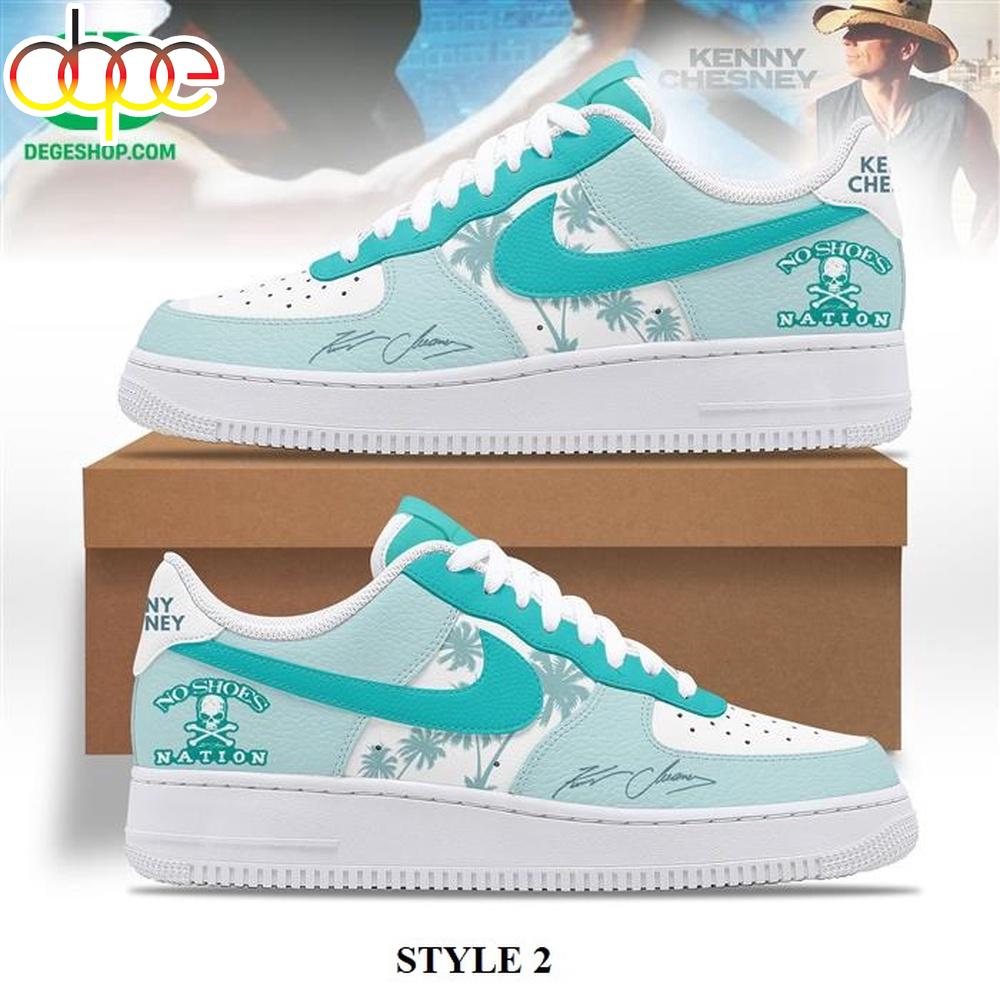 Kenny Chesney Live Music Air Force 1 Shoes For Fans