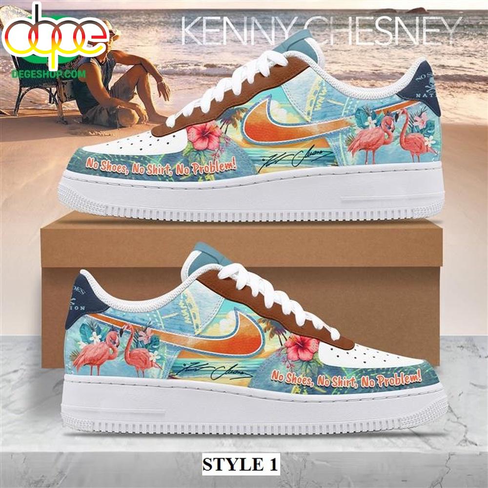 Kenny Chesney Live Music Air Force 1 Shoes
