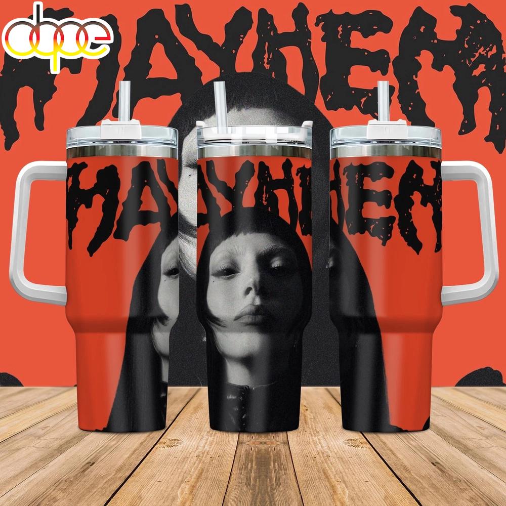 Lady Gaga Tumbler With Handle For Fans Lady Gaga Tumbler With Handle For Fans